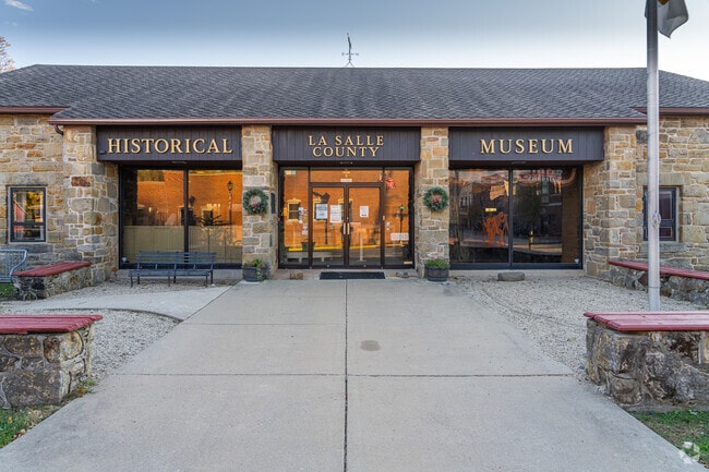 The La Salle County Historical Society and Museum in North Utica, which preserves the region’s heritage and sponsors community favorites like Wild Bill Days and the Burgoo Festival.