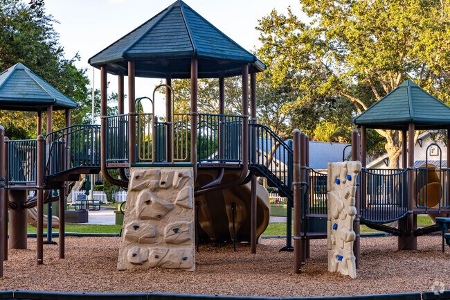 Bridges Montessori school playground.
