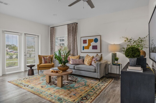 Open-concept living room