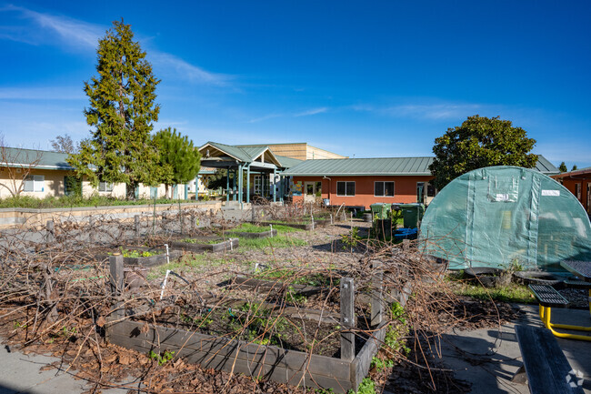 Your kids will love the garden at Windsor High School.
