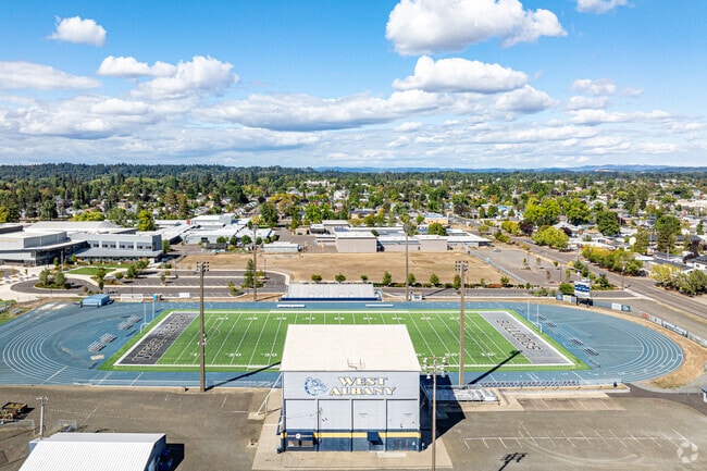 West Albany High School takes great care of their football and athletic fields.