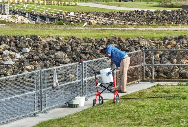 Sylvan Shores fisherman have plenty of options including the canal on Lake Istokpoga.