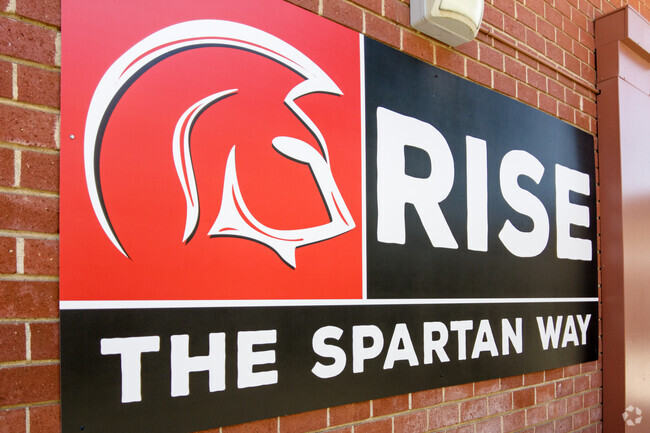 Tarpey Elementary School is represented by The Spartans.