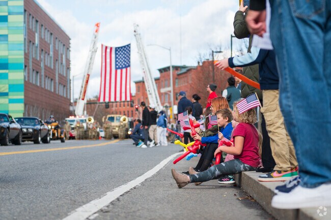 Veterans Day Parade honors service members in Worcester’s Indian Lake East.
