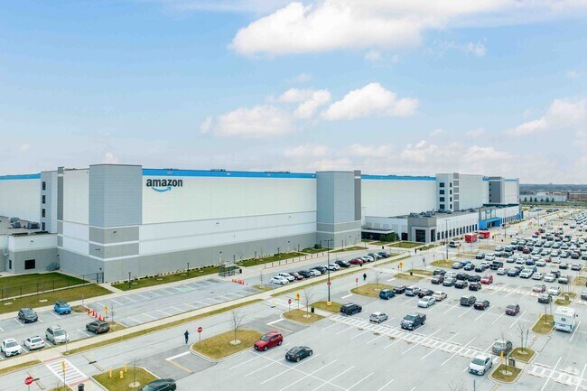 The Amazon Fulfillment Center is in Matteson, near Old Matteson.