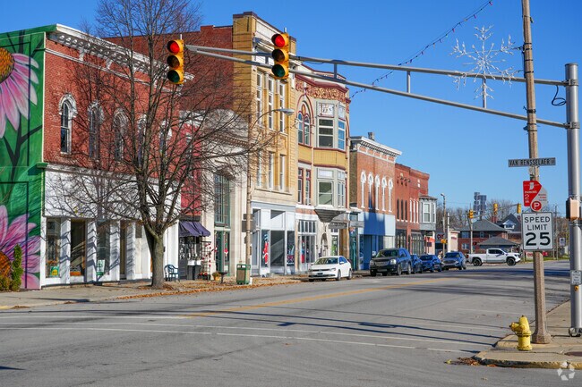 Residents of Barkley can visit Rensselaer to do some shopping and grab a cup of coffee.