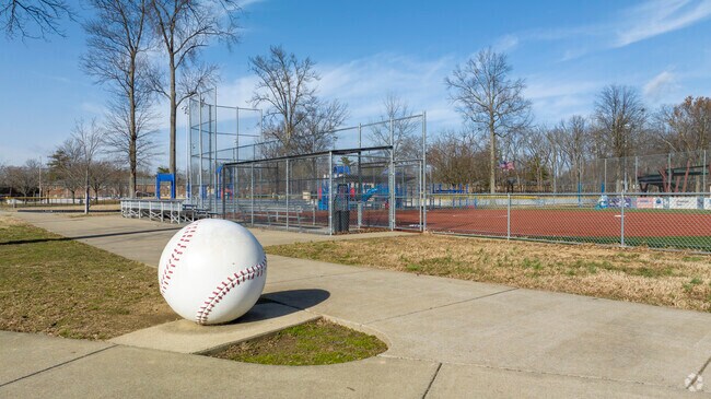 Baseball and softball are popular sports at St. Matthews Community Park.