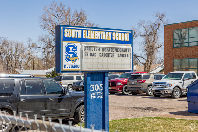 South Elementary School in Brighton is the home of the Mustangs.