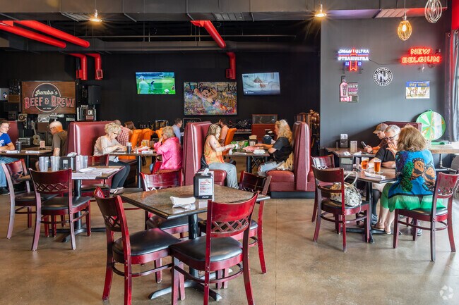 Jumbo's Beef & Brew is just one of several restaurants in Bel Aire.