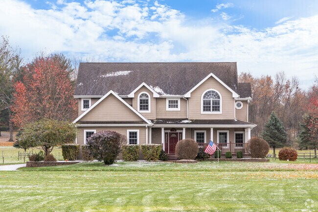 Most homes in Alden are large two-story  homes.