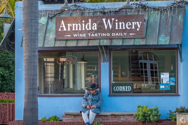Armida Winery is a great spot to get wine and it is close to the beach.