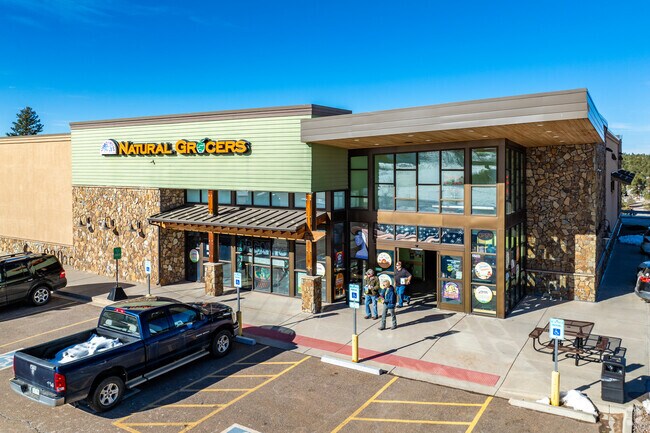 For organic groceries, locals head to Natural Grocers in nearby Conifer.