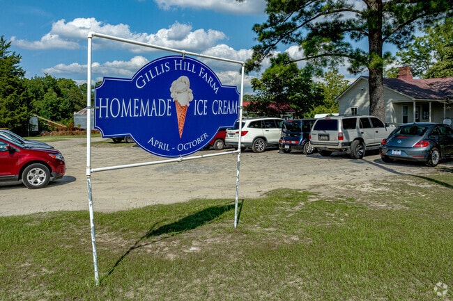 When ice cream is your desire, Gillis Hill Farm in Rockfish has new homemade flavors daily.