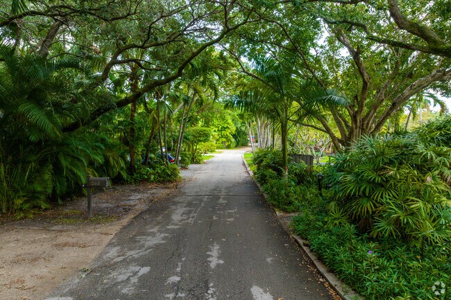 Tree Lined Residential Street near Sherwood Forest Park.