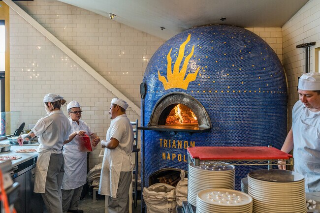 Punch Pizza specializes in homemade, wood-fired pizza.