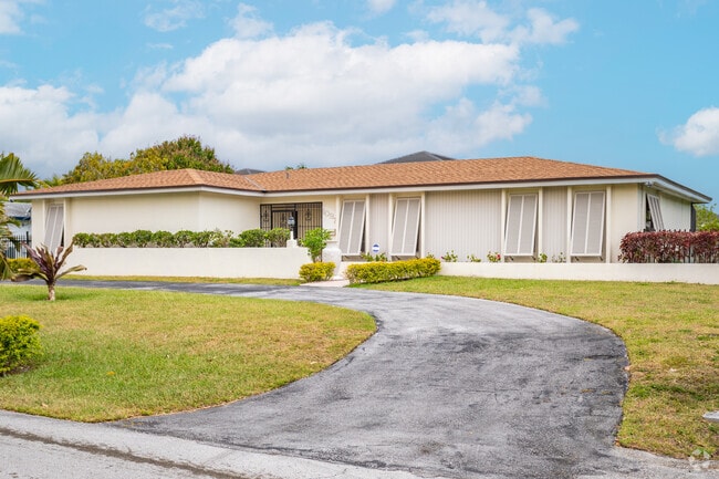 The majority of the single-family homes are ranch-style in the West Perrine neighborhood.