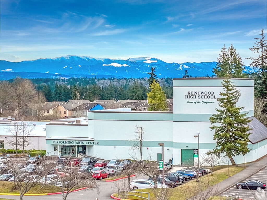 Kentridge High School parking lot.