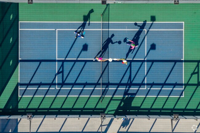Residents of Ridge Acres can head to La Grange Country Club for some pickleball.