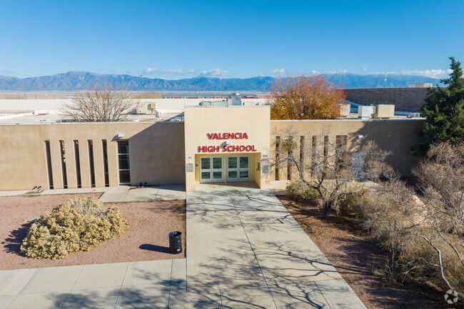 Valencia High School serves students in the Las Maravillas community.