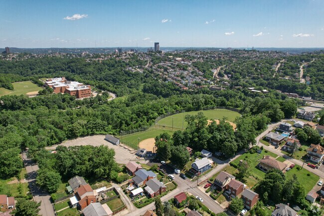 A short drive from the heart of Pittsburgh, PA is Vannucci Field Park, in Beechview.