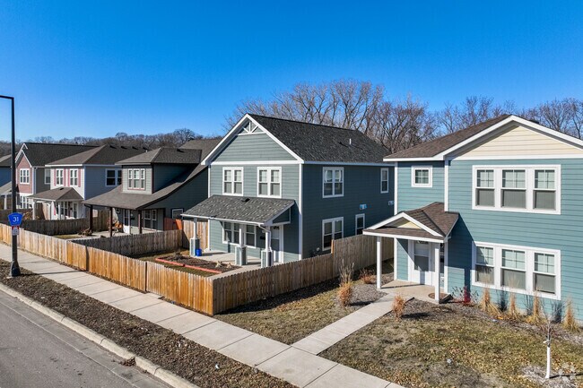 Larger affordable single family homes are up for sale on Maryland Avenue.