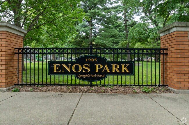 Enos Park is a great place for residents of Lincoln Park to take their kids.