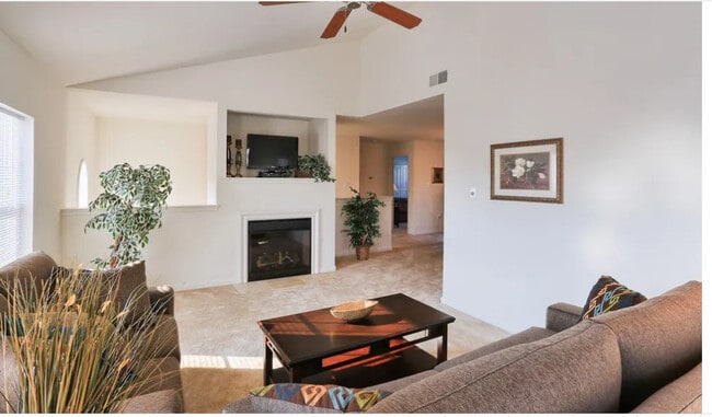 2BR, 2BT - 1242SF - Living room