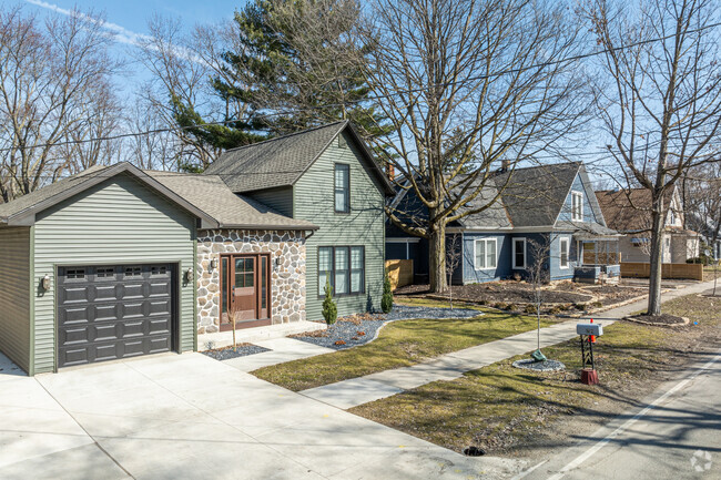 Many different styles of homes, old and new, can be found in the West Goshen neighborhood.