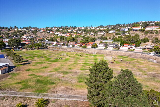 Point Vicente Elementary has a huge multipurpose field for soccer and football games.