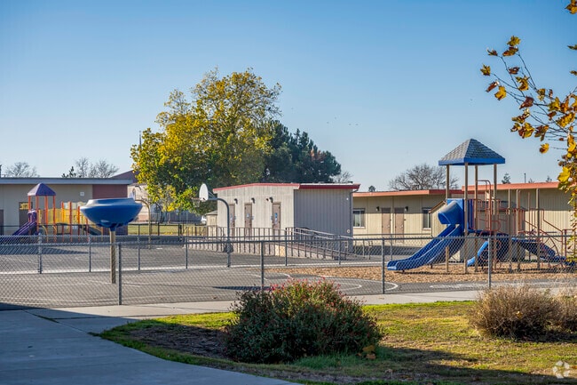 Your kids will love the playground at Main Avenue Elementary School.
