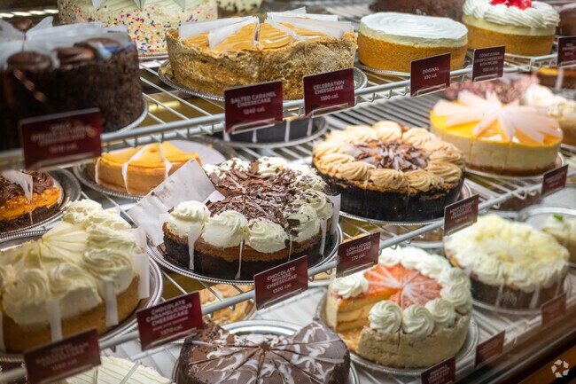 Cheesecake Factory, a short drive from Hartford, awaits at Providence Place Mall.