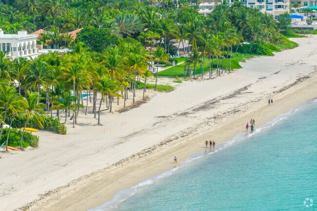 Loggia Beach Park provides beach chairs and lifeguard services for residents.