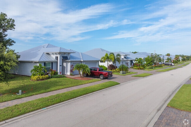 Stroll by a row of contemporary homes where modern living meets Gifford’s charm.