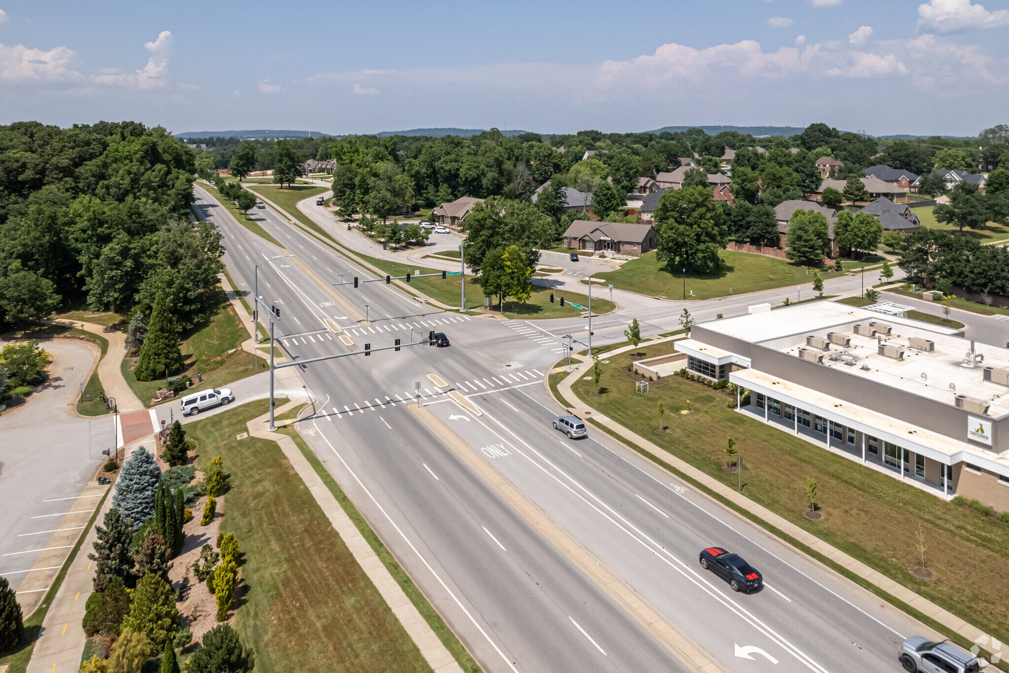 Copper Creek lies just east of North Crossover Road in east Fayetteville.
