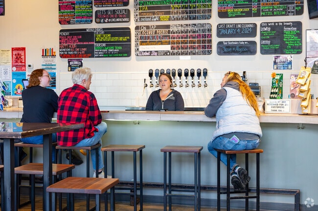 Enjoy a beer at Loveland Aleworks, a locally owned brewery in Loveland.