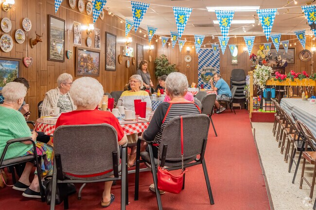 Mutti’s German Restaurant is a favorite near Sullivan Village for authentic meals.