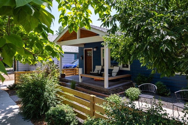 A renovated bungalow with a lush yard adds charm to Whittier.