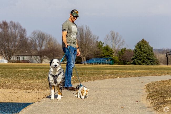 Everyday is a great day to walk the dog at Susan Picotte Park.