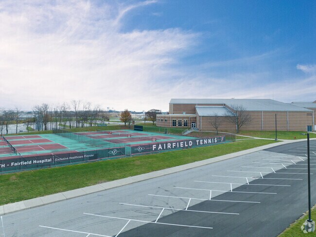Fairfield Compass tennis court in Fairfield.