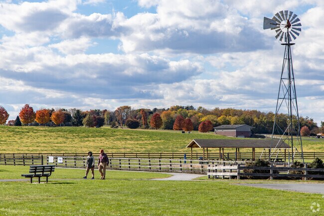 Residents of Guilford can enjoy a nice walk around the path at Norlo Park.