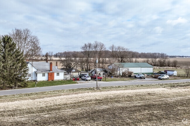 Expansive yards and wide-open parcels define the residential landscape in Thompson.