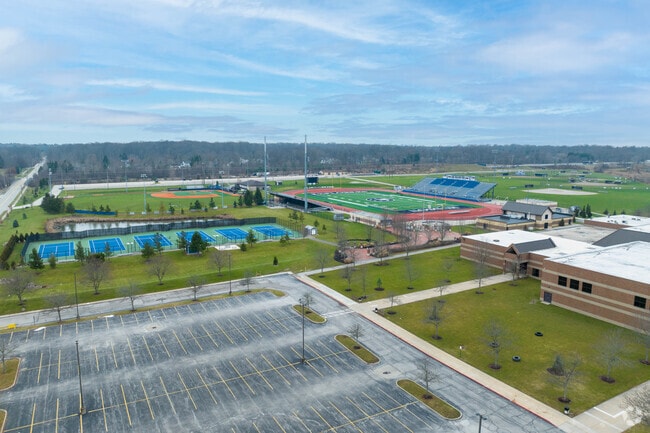 Hudson High School in Hudson, Ohio.