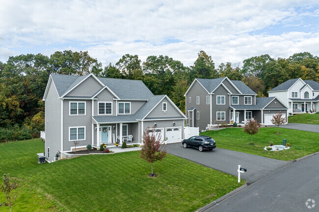 Newer homes in East Southington are often in developments.
