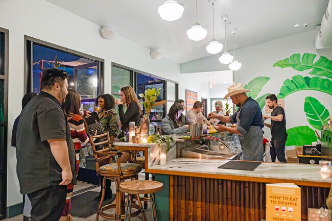 A variety of pop up events make the West Adams night life a hot spot in the area.