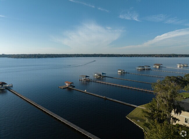The Calm waters on Doctors Lake make it ideal for jet skiing.