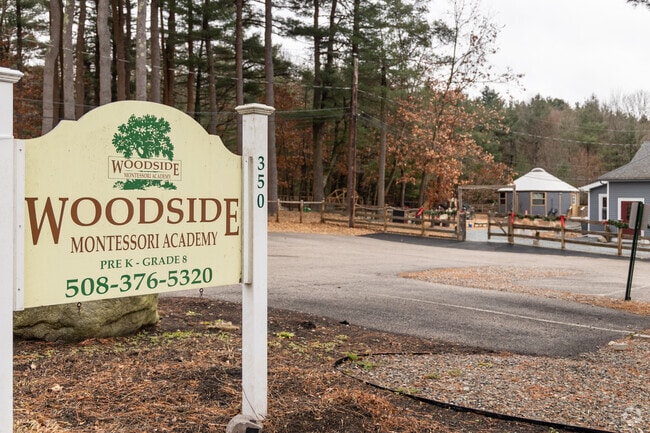 Woodside Montessori Academy in Millis is a private school serving students in grades PK-8.