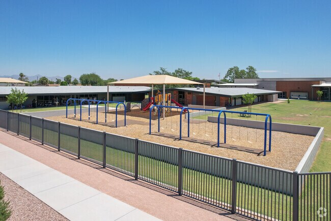 Students can enjoy multiple playgrounds at Hohokam Elementary in Scottsdale.
