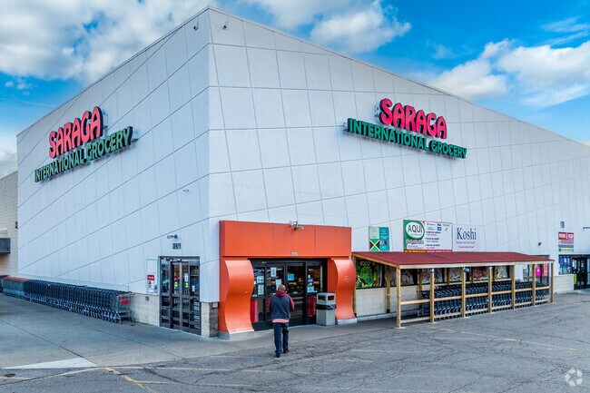 Saraga International Grocery store in Clinton Estates is located on Morse Road.