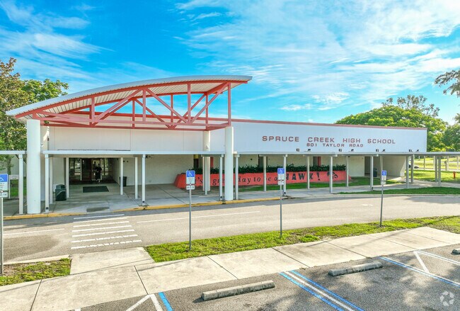Spruce Creek High School In Port Orange Is Allandale's Main High School.