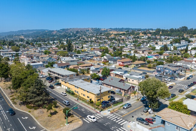 Castlemont is located in East Oakland. It's known for its diverse community and rich history.